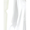 Elegancka tunika o luźnym fasonie - biała haftowane koła